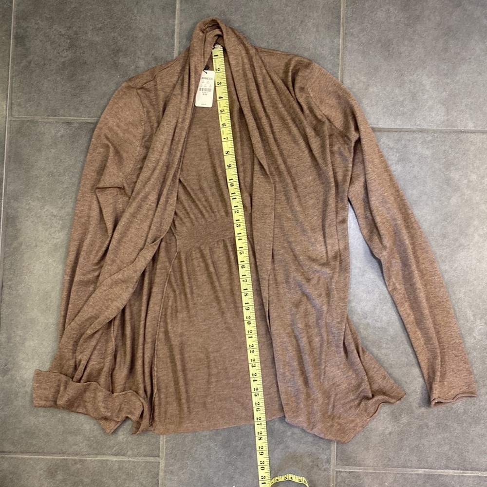 Express Cardigan Lightweight Sweater M - Picture 4 of 12